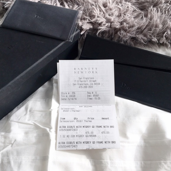 Dior gold frame Ultra sunglasses - Picture 4 of 5